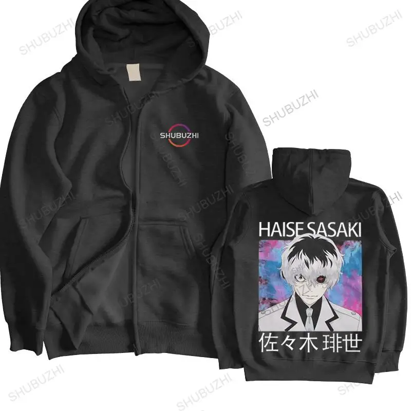 

Cool Fashion Kaneki Ken Tokyo Ghoul hoodie Men warm coat Japanese Harajuku Anime sweatshirt Tops Manga hoody Pure Cotton