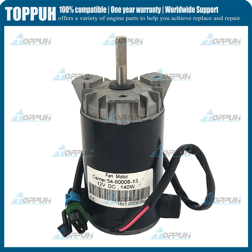 

54-60006-13 Fan Motor 12V DC 140W for Carrier Supra 1250 850U 422 744 750