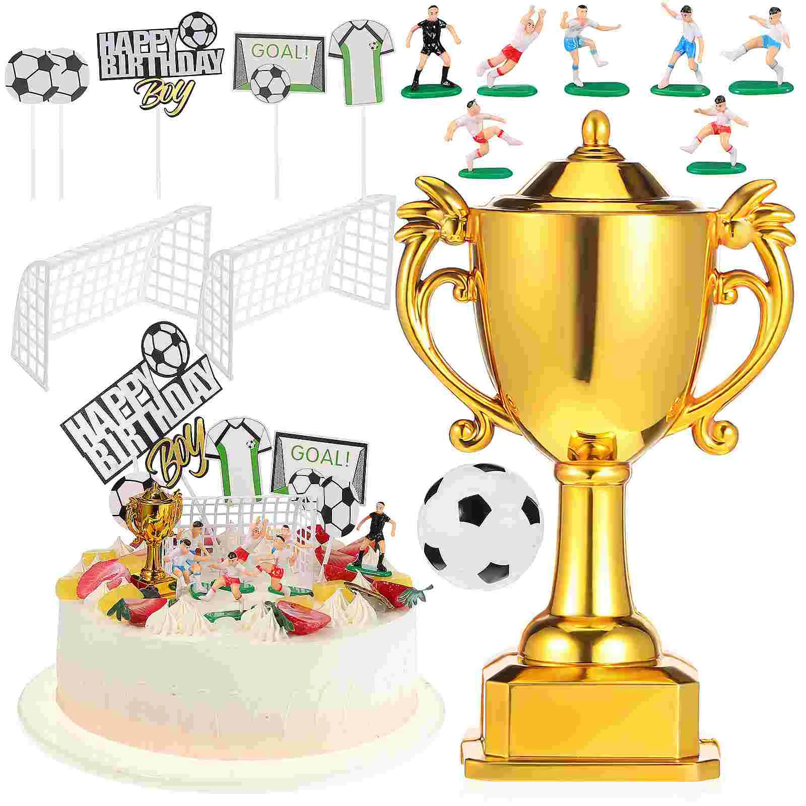 Cake Pick Football Team Birthday Baking Party Plug-in Accessories Cakes Soccer Cupcake Toppers
Cake Pick Football Team Birthday Baking Party Plug-in Accessories Cakes Soccer Cupcake Toppers