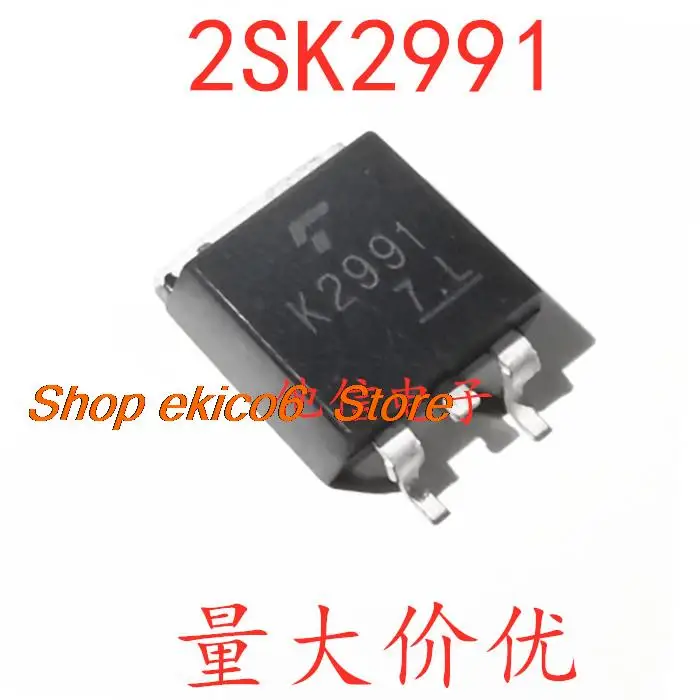 10pieces Original stock 2SK2991 K2991 MOS TO-263 
10pieces Original stock 2SK2991 K2991 MOS TO-263