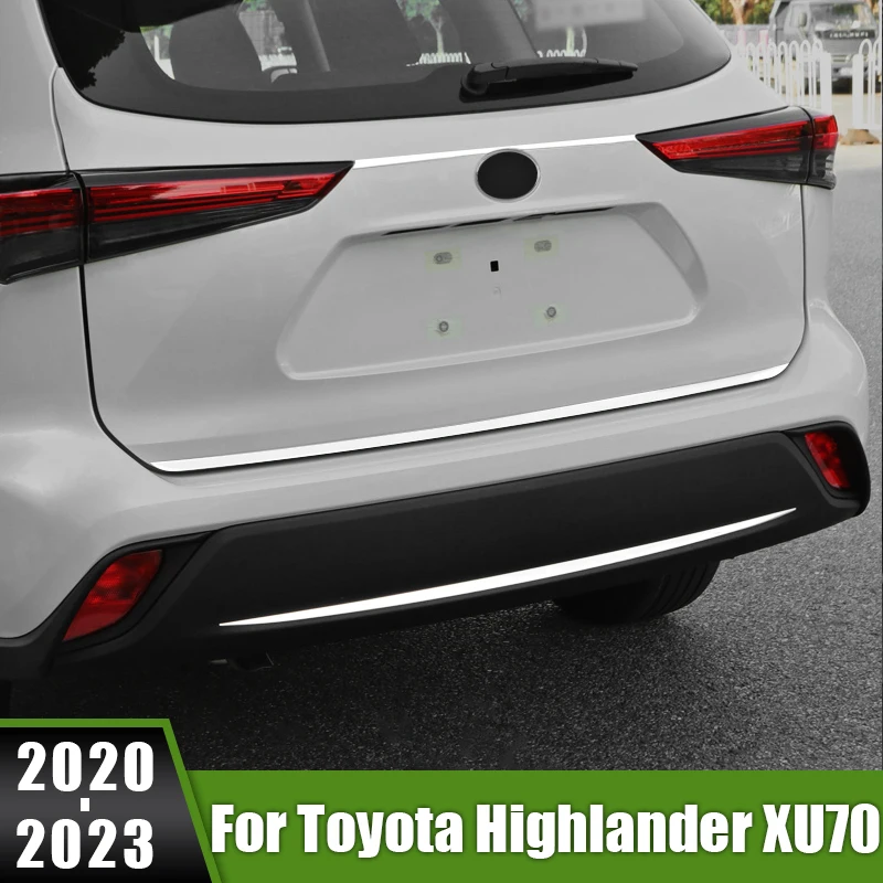 For Toyota Highlander XU70 Kluger 2020 2021 2022 2023 Hybrid Stainless Car Rear Trunk Lid Cover Trim Strip Tail Gate Sticker
For Toyota Highlander XU70 Kluger 2020 2021 2022 2023 Hybrid Stainless Car Rear Trunk Lid Cover Trim Strip Tail Gate Sticker