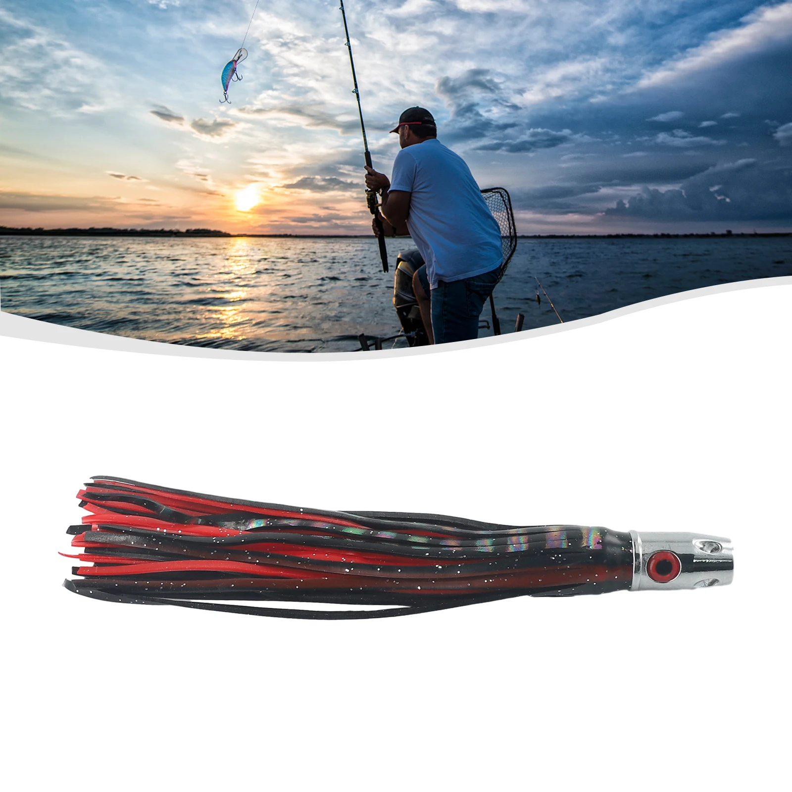 1pc Octopus Fishing Lures Trolling Topwater Strong Treble Hook Tuna Luya Bait Flies Large 16.5cm Carp Fishing Accessories
1pc Octopus Fishing Lures Trolling Topwater Strong Treble Hook Tuna Luya Bait Flies Large 16.5cm Carp Fishing Accessories