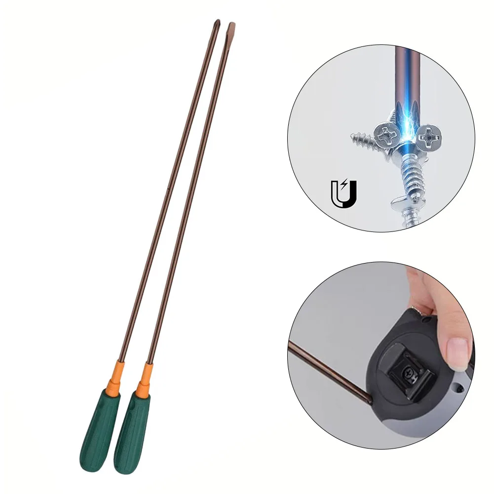 1pc 300mm Extended Screwdriver Magnetic Long-Slotted Cross Screwdriver With Rubber Handle Repairing Hand Tool
1pc 300mm Extended Screwdriver Magnetic Long-Slotted Cross Screwdriver With Rubber Handle Repairing Hand Tool