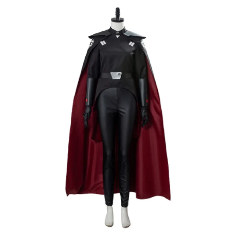 Samurai: Cosplay Anime Fallen Order Second Sister Costume Adult Male Black Red Suit Cloak Robe Halloween Carnival Costume
Samurai: Cosplay Anime Fallen Order Second Sister Costume Adult Male Black Red Suit Cloak Robe Halloween Carnival Costume