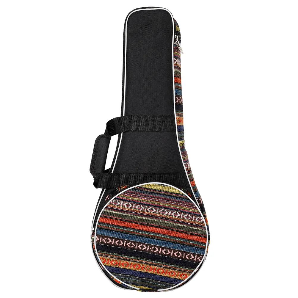 

Mandolin Bag Duffle for Travel Gig National Style Storage Handbag Instrument Knitting Thick Case