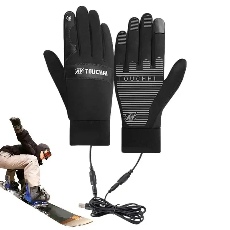 USB Heated Gloves Waterproof Touchscreen Winter Snowboard Gloves Water-resistant Outdoor Camping Skiing Motorcycle Bicycle Glove
USB Heated Gloves Waterproof Touchscreen Winter Snowboard Gloves Water-resistant Outdoor Camping Skiing Motorcycle Bicycle Glove