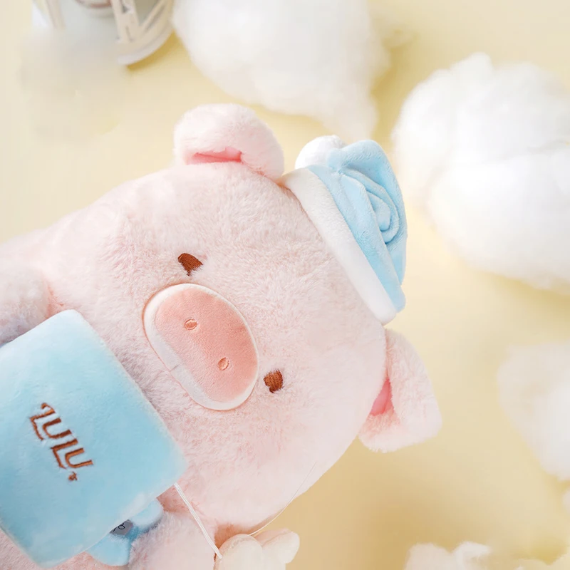 

Kawaii Anime Lulu Pig Plush Toy Creative Stuffed Animals Piggy Doll Kid Girl Birthday Toys Girlfriend Couple Cute Valentine Gift