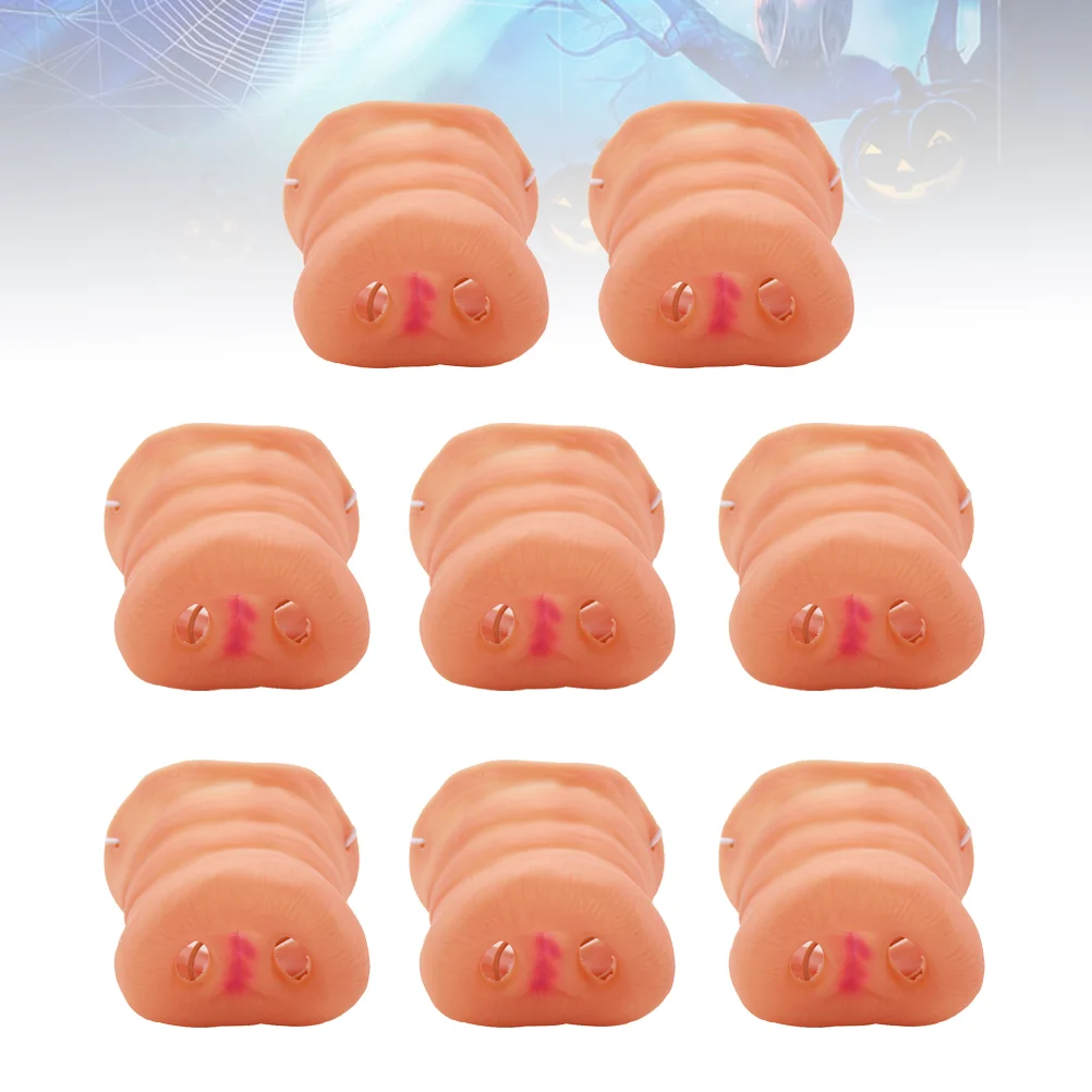 8 Pcs Cosplay Pig Nose Elastic Band Costume Mask Masquerade Prom Clothing Animal 
8 Pcs Cosplay Pig Nose Elastic Band Costume Mask Masquerade Prom Clothing Animal