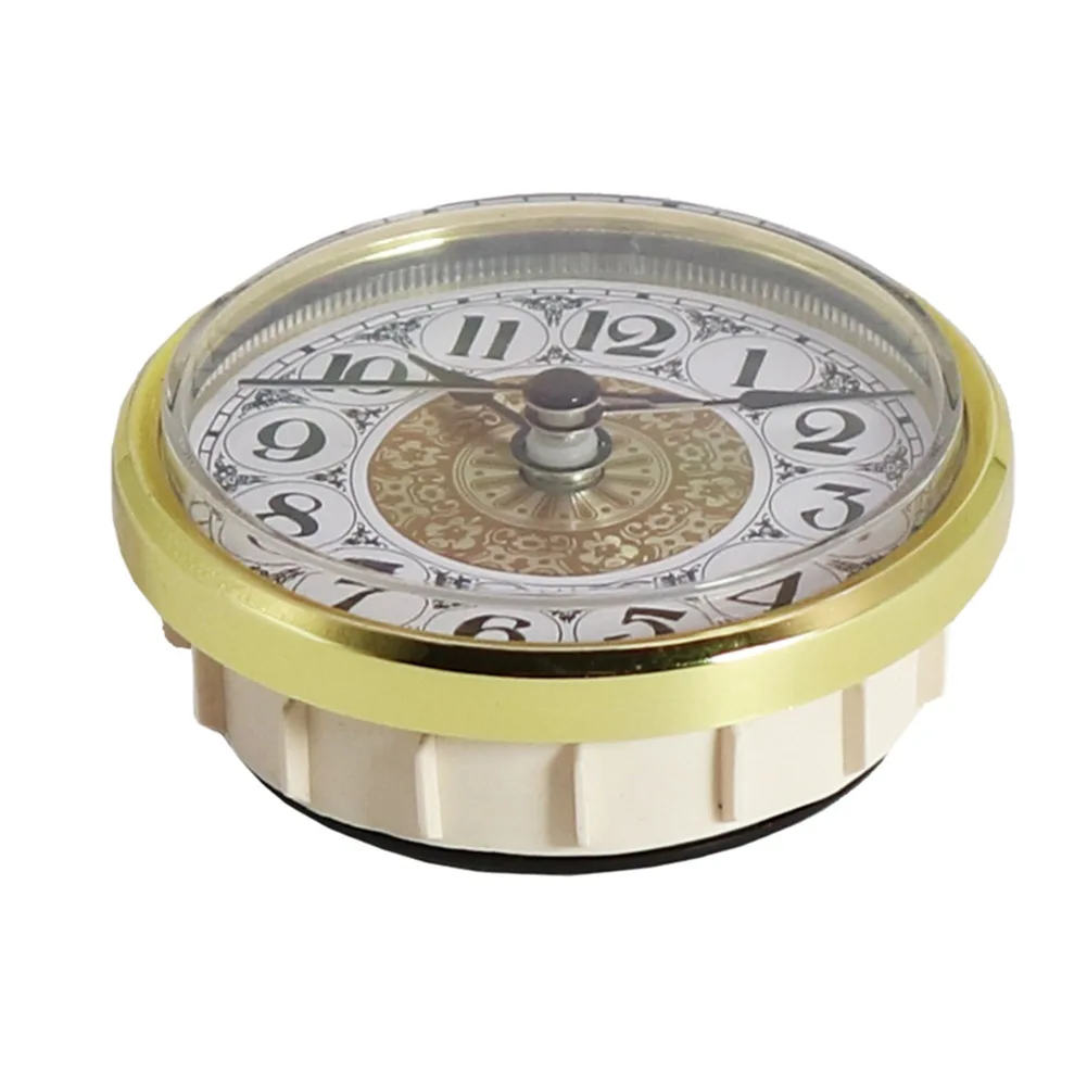 

Brand New Quartz Clock Insert Home Decor Movement Premium Replacement Arabic Numeral Clear Lens Festival Wedding