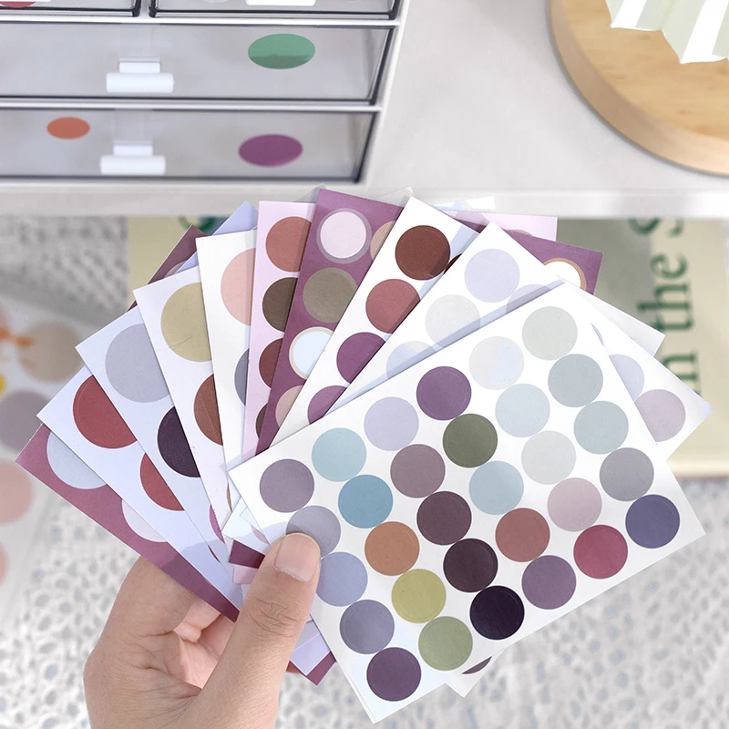 10Sheet Dot stickers A little Basic Paper Handbook Diary Material DIY decorative stickers Scrapbooking Decorative account
10Sheet Dot stickers A little Basic Paper Handbook Diary Material DIY decorative stickers Scrapbooking Decorative account