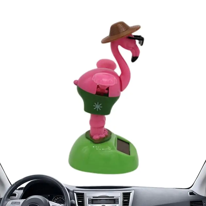 Автоматическая Вибрирующая поворотная головка фламинго, забавный декор для приборной панели автомобиля на солнечной батарее, милый домашний декор для стола
Автоматическая Вибрирующая поворотная головка фламинго, забавный декор для приборной панели автомобиля на солнечной батарее, милый домашний декор для стола