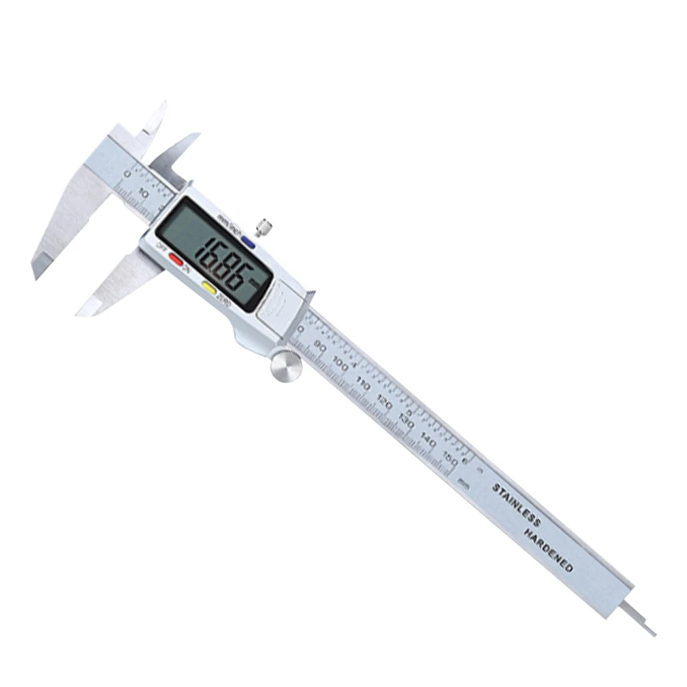 UYANGG 6 Inch 150mm Digital Vernier Caliper Stainless Steel Micrometer Measuring Tool Depth Ruler Messschieber Paquimetro Tools
UYANGG 6 Inch 150mm Digital Vernier Caliper Stainless Steel Micrometer Measuring Tool Depth Ruler Messschieber Paquimetro Tools