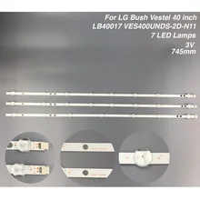New Kit 3 PCS LED backlight strip for LG Bush Vestel 40 inch LB40017 17DLB40VXR1 VES400UNDS-2D-N11 VES400UNDS-2D-N12
New Kit 3 PCS LED backlight strip for LG Bush Vestel 40 inch LB40017 17DLB40VXR1 VES400UNDS-2D-N11 VES400UNDS-2D-N12