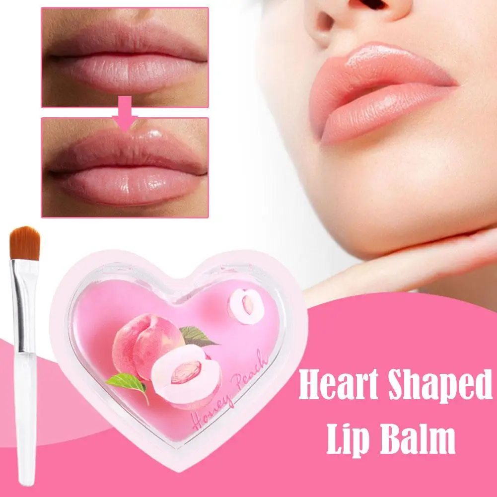 

Fruity Jelly Lip Mask Moisturizing Hydrating Jelly Day Lips Primer Lip Repair Anti-drying Heart Balm Night Shaped Lip Tooth J0P7