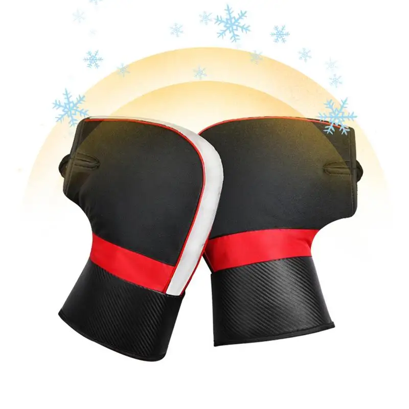 Handlebar Muffs 2pcs Waterproof Handlebar Mittens Thickened Cycling & Riding Cold Weather Gear For Electric Bike ATV Tricycles
Handlebar Muffs 2pcs Waterproof Handlebar Mittens Thickened Cycling & Riding Cold Weather Gear For Electric Bike ATV Tricycles