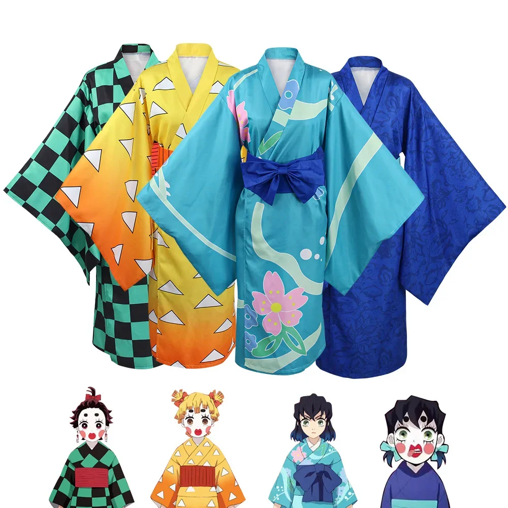 Season 2 Anime Demon Slayers Kimetsu No Yaiba Cosplay Costume Inosuke Hashibira Zenitsu Tanjirou Kimono Halloween Clothes Outfit
Season 2 Anime Demon Slayers Kimetsu No Yaiba Cosplay Costume Inosuke Hashibira Zenitsu Tanjirou Kimono Halloween Clothes Outfit