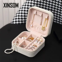 XINSOM PU Leather Jewelry Box Fashion Necklace Earrings Rings Jewelry Organizer Portable Travel Jewelry Storage Box Girls Gift
XINSOM PU Leather Jewelry Box Fashion Necklace Earrings Rings Jewelry Organizer Portable Travel Jewelry Storage Box Girls Gift
