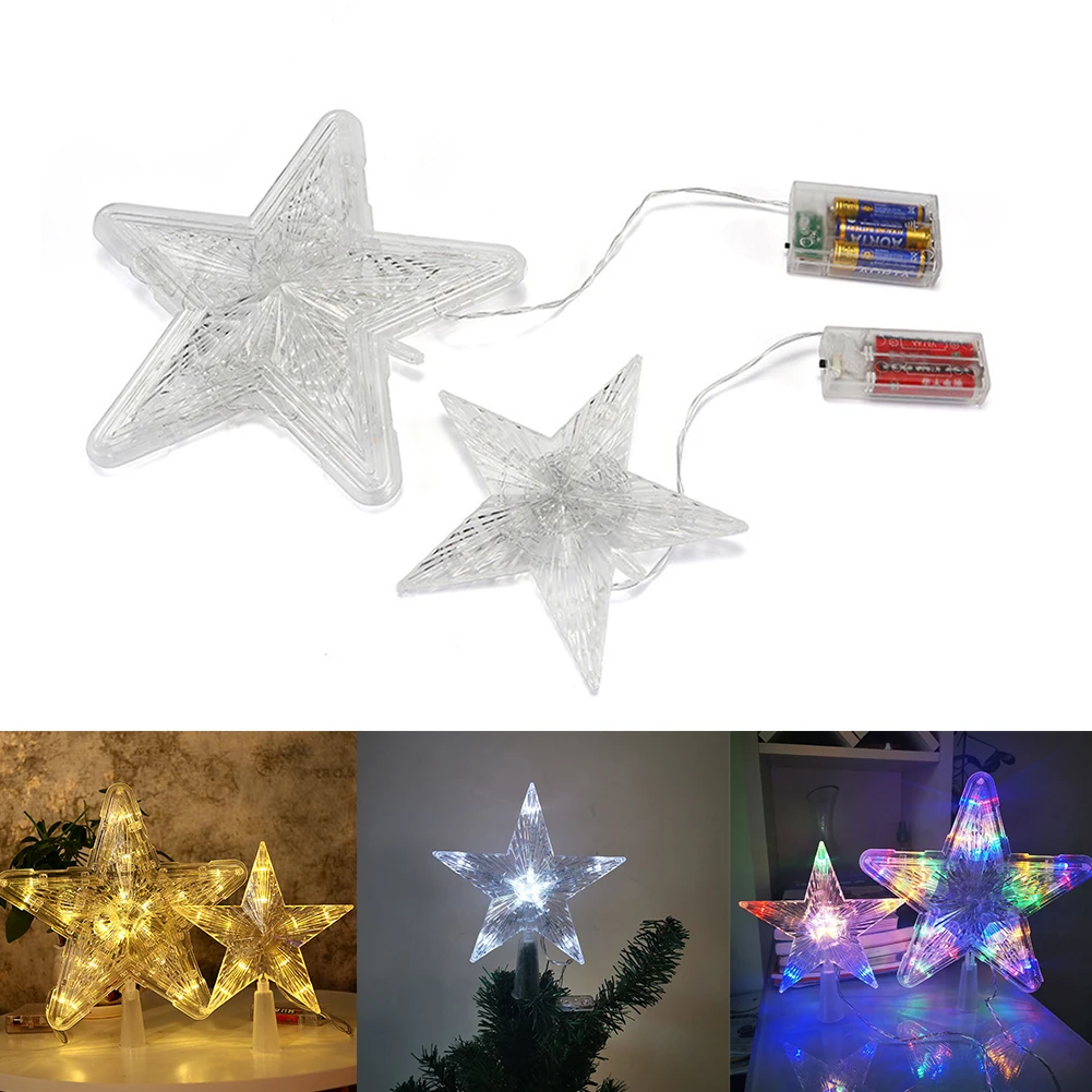 Christmas Tree Topper LED Star Treetop Xmas Tree Topper Battery Operated Glitter Warm White RGB Lights Christmas Home Decoration
Christmas Tree Topper LED Star Treetop Xmas Tree Topper Battery Operated Glitter Warm White RGB Lights Christmas Home Decoration