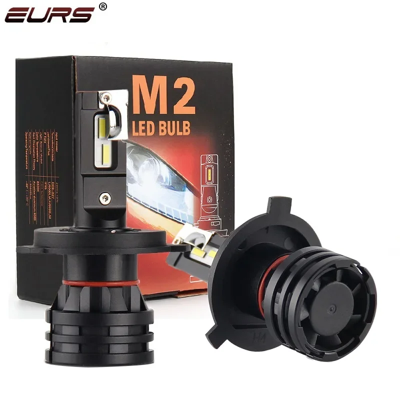 

M2 Led Auto Headlight H4 Car Lights 55w 16000lm H1 H7 H8 H9 H11 9005 Hb3 9006 Hb4 Vehicle Mini Fog Light Headlamp Led Bulbs 12v 24v White 6500k