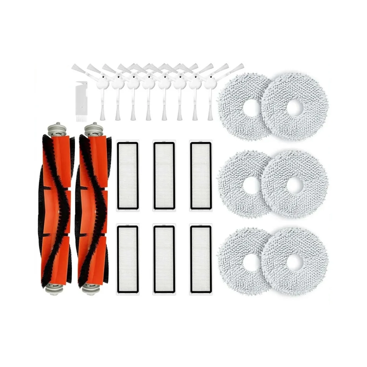For Xiaomi Robot Vacuum S10+ / S10 Plus Spare Parts Accessories Main Side Brush Hepa Filter Mop Cloth Pads
For Xiaomi Robot Vacuum S10+ / S10 Plus Spare Parts Accessories Main Side Brush Hepa Filter Mop Cloth Pads
