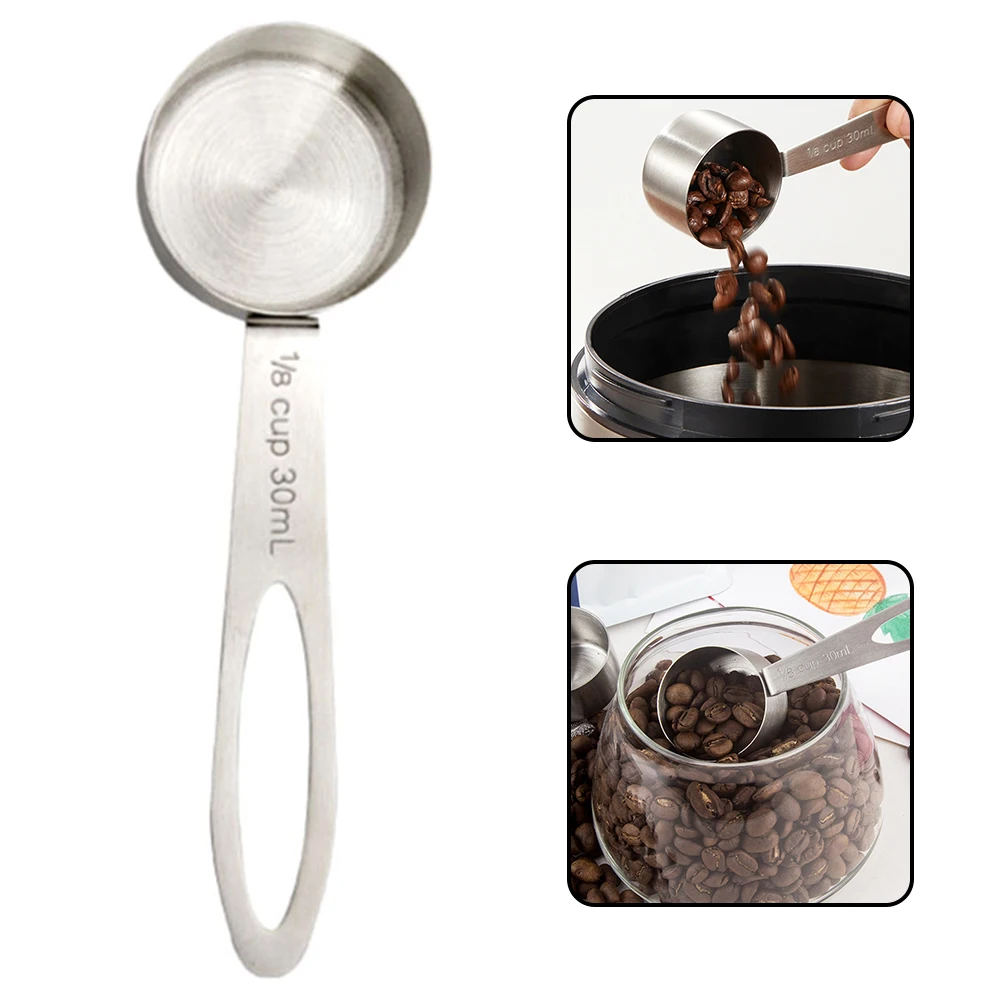 304 Stainless Steel Coffee Scoop 30ml 2 Tablespoon Metal Measuring Scoops For Kitchen Long Handle Round Multifunction Spoons
304 Stainless Steel Coffee Scoop 30ml 2 Tablespoon Metal Measuring Scoops For Kitchen Long Handle Round Multifunction Spoons