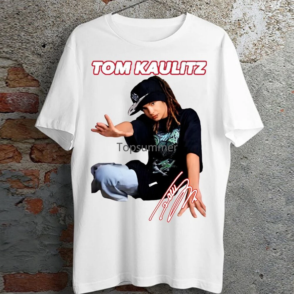 

Rare Tom Kaulitz Tokio Hotel Band Short Sleeve Men S-4Xl Tee C772