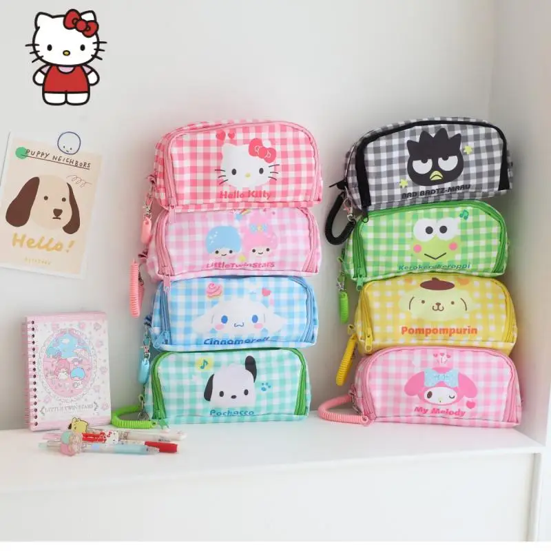 Kawaii Hello Kitty MINISO My Melody Large Capacity Pencil Case Anime Cinnamoroll Student Stationery Storage Bag Cosmetic Bag
Kawaii Hello Kitty MINISO My Melody Large Capacity Pencil Case Anime Cinnamoroll Student Stationery Storage Bag Cosmetic Bag