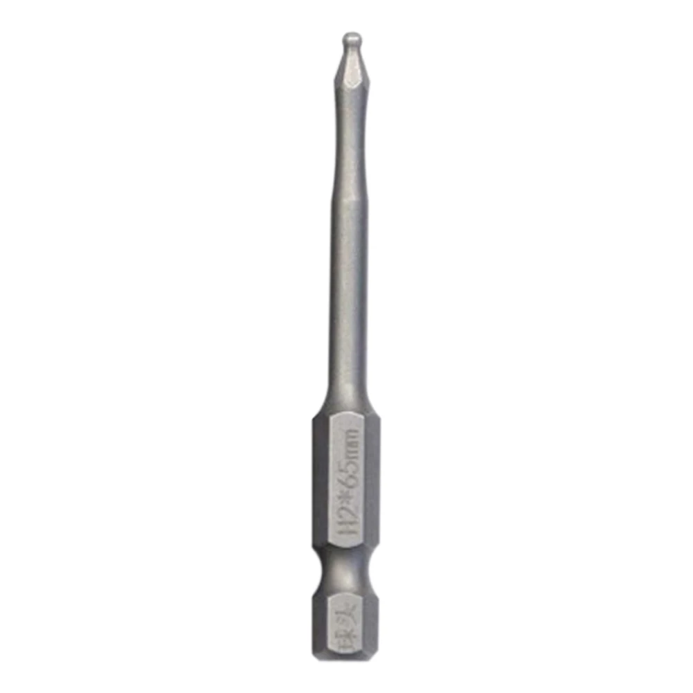 Ball End Screwdriver Bit Hexagon Hexagonal Magnetic Metric Replacement Silver 1pc 65mm Long Alloy Steel Ball Head
Ball End Screwdriver Bit Hexagon Hexagonal Magnetic Metric Replacement Silver 1pc 65mm Long Alloy Steel Ball Head