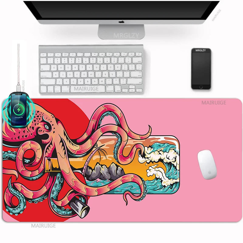 Chinese Style Wireless Charging Mouse Pad Dragon Mousepad Mat Pink Carpets Charge Table Mats Large Gaming Accessories Desk Mats
Chinese Style Wireless Charging Mouse Pad Dragon Mousepad Mat Pink Carpets Charge Table Mats Large Gaming Accessories Desk Mats