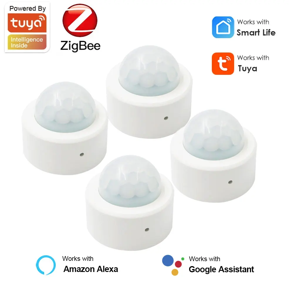 Tuya Zigbee PIR Motion Sensor Automation Human Body Infrared Detector Security Wireless Mini Sensor Smart Life App Alexa Control
Tuya Zigbee PIR Motion Sensor Automation Human Body Infrared Detector Security Wireless Mini Sensor Smart Life App Alexa Control