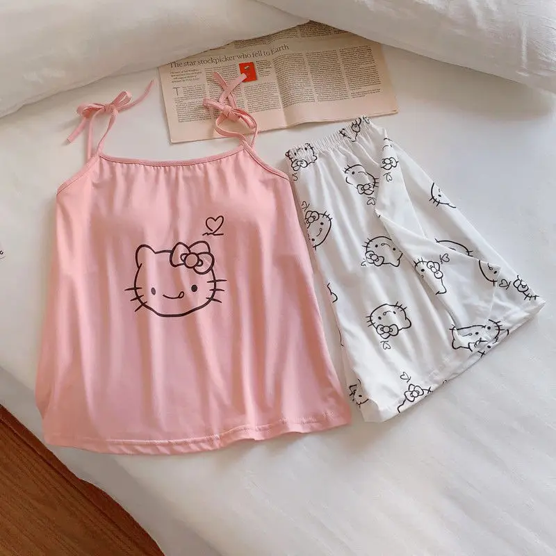 Girly Heart Kawaii Sanrio Anime Suspenders Shirt Pants Two-Piece Cute Cartoon Cool Homewear Clothing Gifts for Girls
Girly Heart Kawaii Sanrio Anime Suspenders Shirt Pants Two-Piece Cute Cartoon Cool Homewear Clothing Gifts for Girls