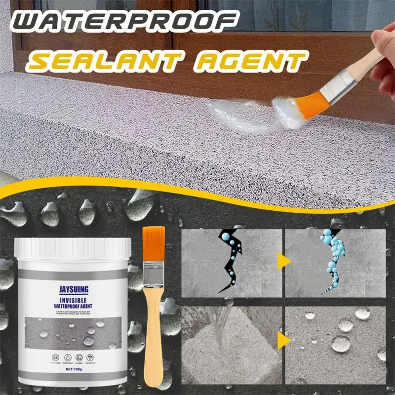 Waterproof Agent Waterproofing Gel Toilet Anti-leak Nano Spray Glue Anti-LeakGlue Strong Adhesive Sealant Patch Paint with Brush
Waterproof Agent Waterproofing Gel Toilet Anti-leak Nano Spray Glue Anti-LeakGlue Strong Adhesive Sealant Patch Paint with Brush