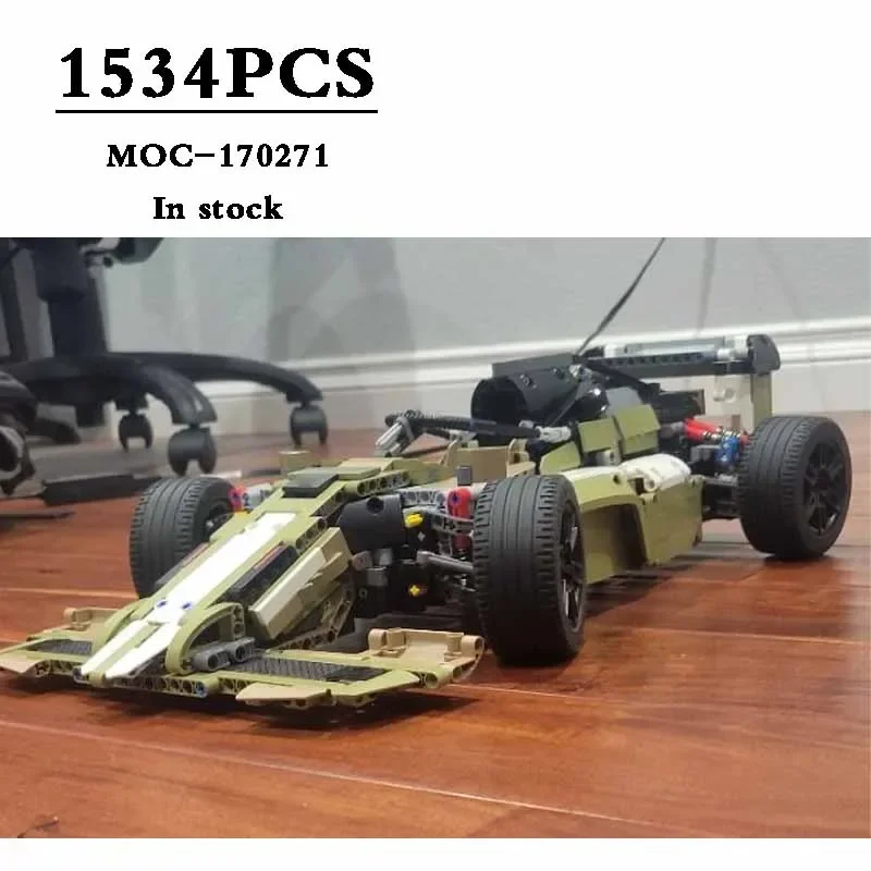 MOC-170271-F1 Sedan-42110B Model Off-Road Racing Compatible 1534PCS Assembly Building Blocks Toy Model DIY Gifts for Kids
MOC-170271-F1 Sedan-42110B Model Off-Road Racing Compatible 1534PCS Assembly Building Blocks Toy Model DIY Gifts for Kids