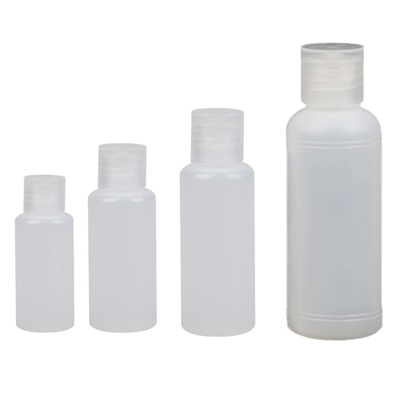 10Pcs 10ml/20ml/30ml/50ml Translucent Plastic Squeezable Flip Lids Lotion Sample Bottles Travel Cosmetic Refillable Containers
10Pcs 10ml/20ml/30ml/50ml Translucent Plastic Squeezable Flip Lids Lotion Sample Bottles Travel Cosmetic Refillable Containers