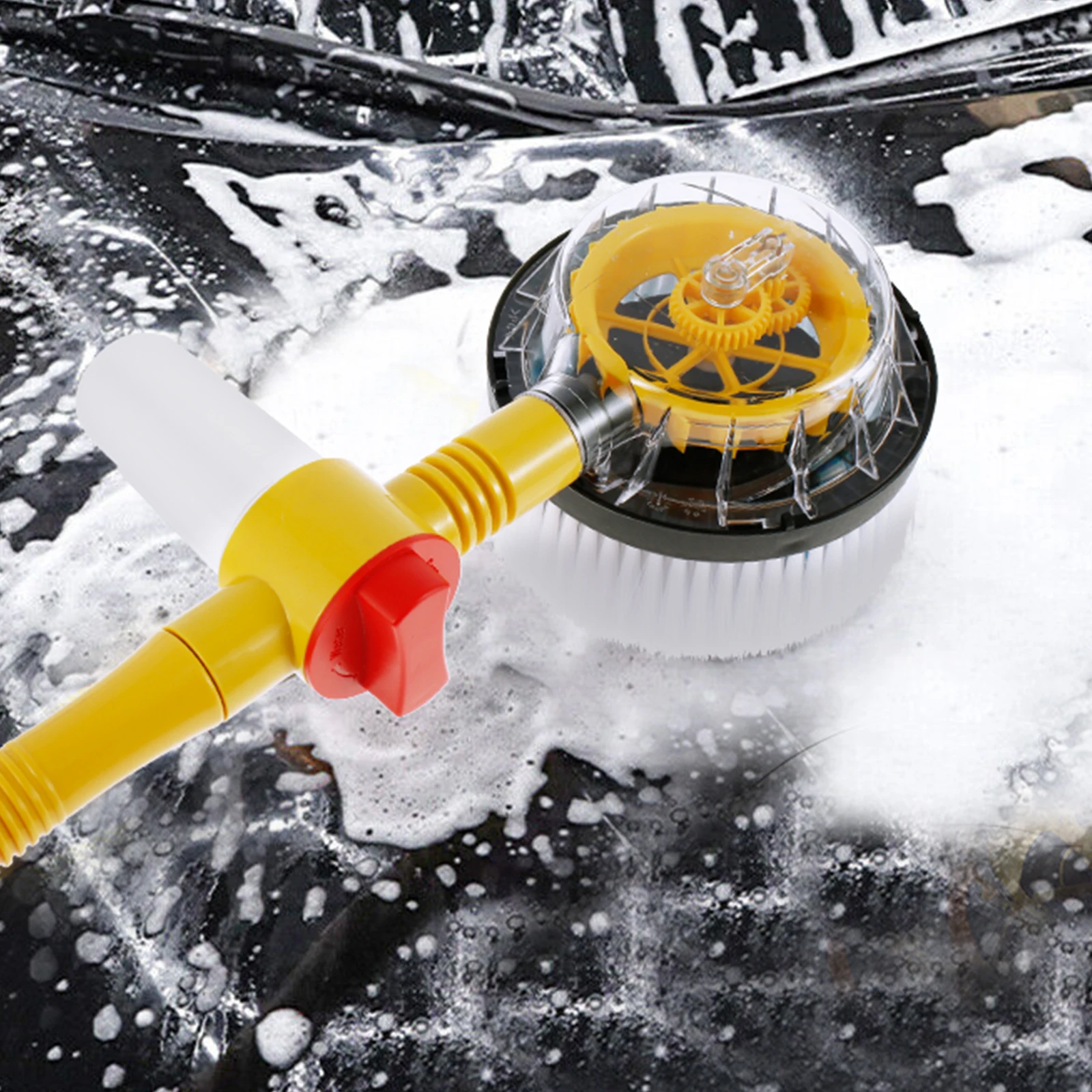 Car Detailing Wash Brush Kit 360° Rotating Car Cleaning Brush with Foam Bottle and Long Handle High Pressure Car Scrub Brush
Car Detailing Wash Brush Kit 360° Rotating Car Cleaning Brush with Foam Bottle and Long Handle High Pressure Car Scrub Brush