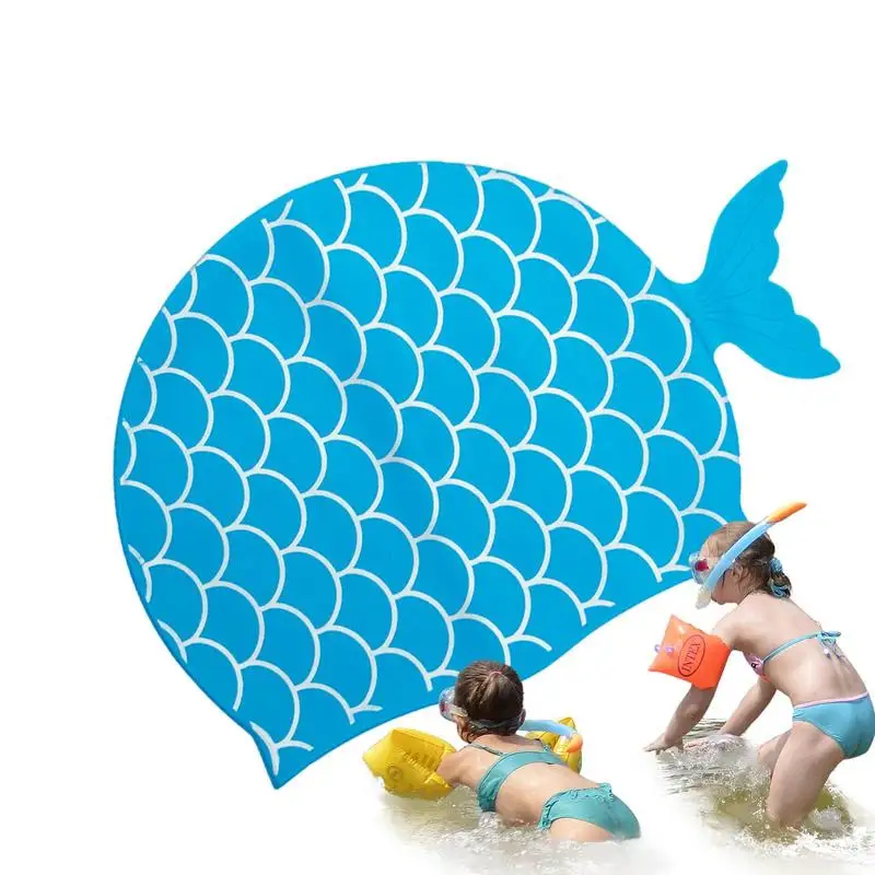 Пляжная шапка для плавания для девочек, шапка для плавания в виде русалки, детская шапка для плавания с высокой яркостью, аксессуары для бассейна для пляжных прогулок
Пляжная шапка для плавания для девочек, шапка для плавания в виде русалки, детская шапка для плавания с высокой яркостью, аксессуары для бассейна для пляжных прогулок