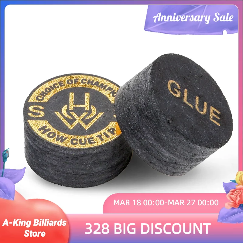 HOW Cue Tip Billiard Cue Tip 14mm S M H Eight Layers of Pigs Skin Suitable For All Cues Billiards Accessories Choice of Champion
HOW Cue Tip Billiard Cue Tip 14mm S M H Eight Layers of Pigs Skin Suitable For All Cues Billiards Accessories Choice of Champion