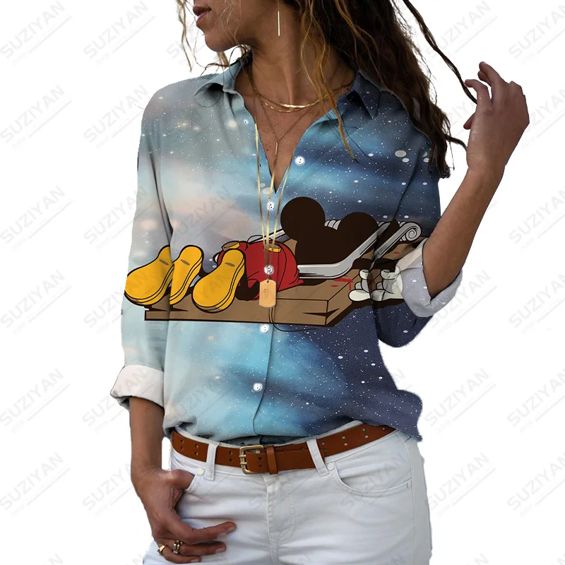 Disney print hot button casual street shirt blazer casual women's Blazer Temperament Blazer women's shirt lapel long sleeve
Disney print hot button casual street shirt blazer casual women's Blazer Temperament Blazer women's shirt lapel long sleeve
