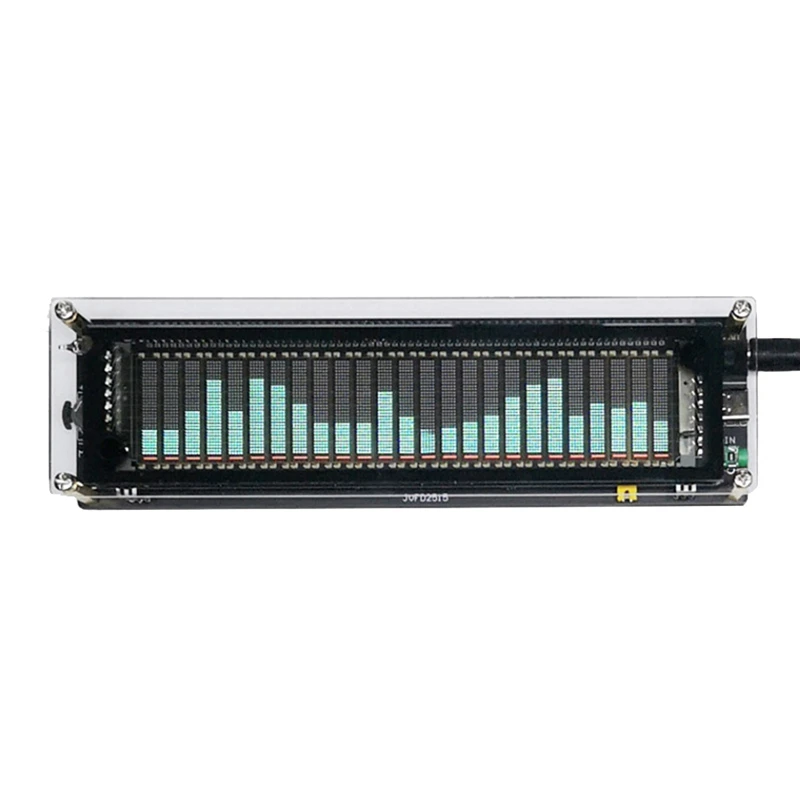 VFD2515 Music Spectrum CLOCK Display Voice Control Level Indicator Rhythm Analyzer VU Meter USB TYPE-C 5V 12V
VFD2515 Music Spectrum CLOCK Display Voice Control Level Indicator Rhythm Analyzer VU Meter USB TYPE-C 5V 12V