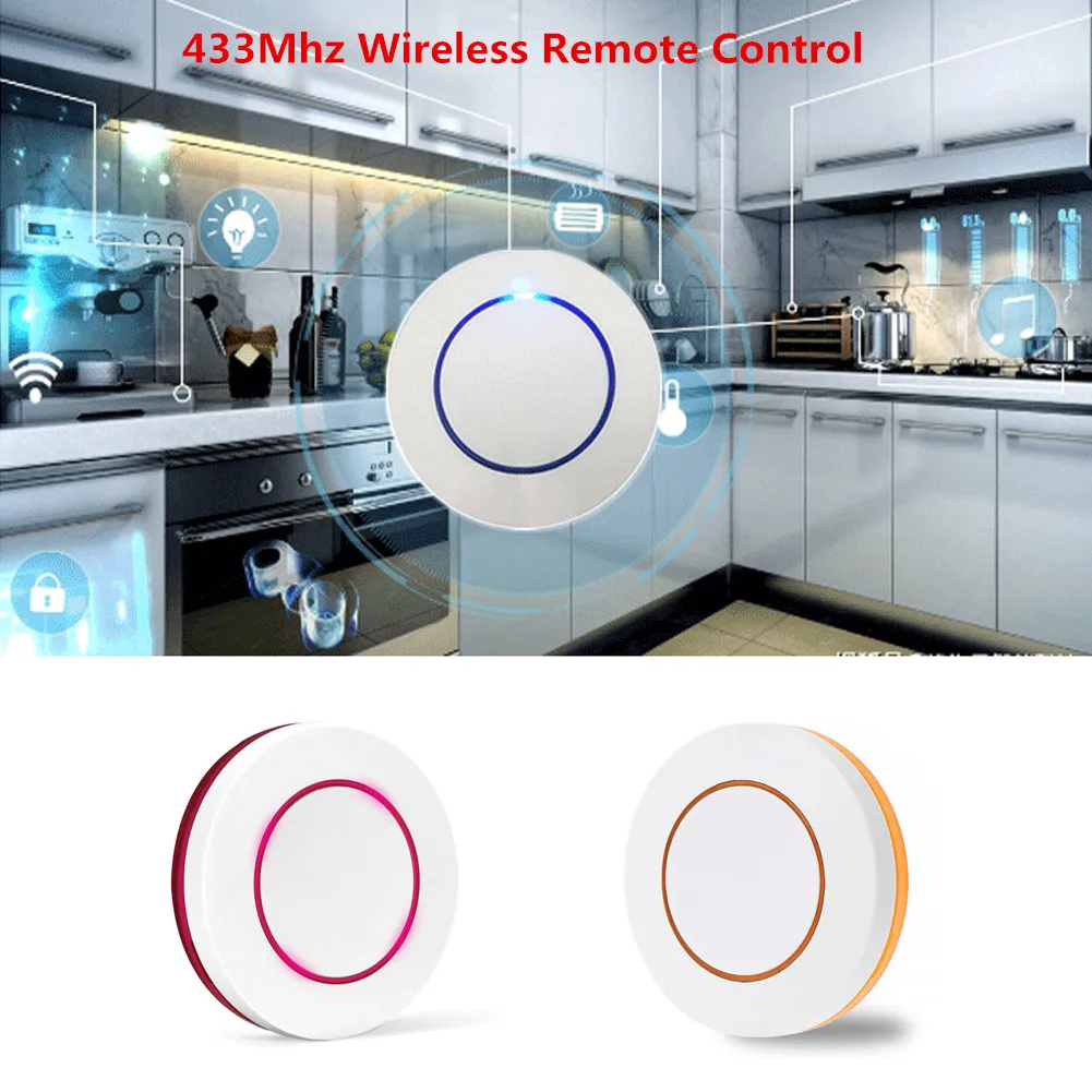 3V Wireless Remote Control 1 Button Round Remote Control Switch Feel Free to Paste EV1527 Chip Learning Switch for Smart Home
3V Wireless Remote Control 1 Button Round Remote Control Switch Feel Free to Paste EV1527 Chip Learning Switch for Smart Home
