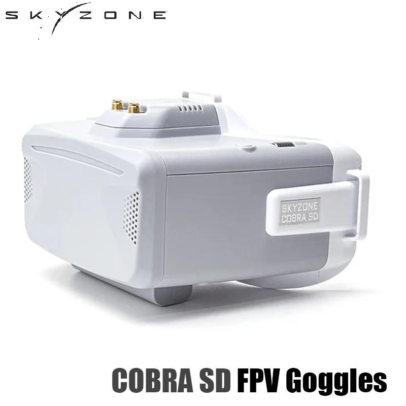 SKYZONE COBRA SD FPV Goggles 4.3 inch LCD 800X480 Screen 5.8G 48CH Diversity Receiver Bulit in with Heat-Sink Fan for RC Drones
SKYZONE COBRA SD FPV Goggles 4.3 inch LCD 800X480 Screen 5.8G 48CH Diversity Receiver Bulit in with Heat-Sink Fan for RC Drones