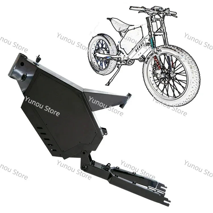 Strong DIY Full suspension enduro ebike frame for electric bike 3000w 5000w 8000w High Power Dropout 170mm
Strong DIY Full suspension enduro ebike frame for electric bike 3000w 5000w 8000w High Power Dropout 170mm
