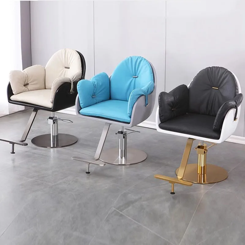 Стекловолоконное искусственное косметическое двухцветное кресло для салона, педикюра, эргономичное кресло, парикмахерское оборудование AA 
Стекловолоконное искусственное косметическое двухцветное кресло для салона, педикюра, эргономичное кресло, парикмахерское оборудование AA