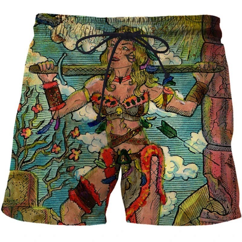 2022 Men's Beach Pants 3D Printed Tarot art pattern Leisure Sports Swimming Easy Dry Men's And Women's Beach Pants
2022 Men's Beach Pants 3D Printed Tarot art pattern Leisure Sports Swimming Easy Dry Men's And Women's Beach Pants