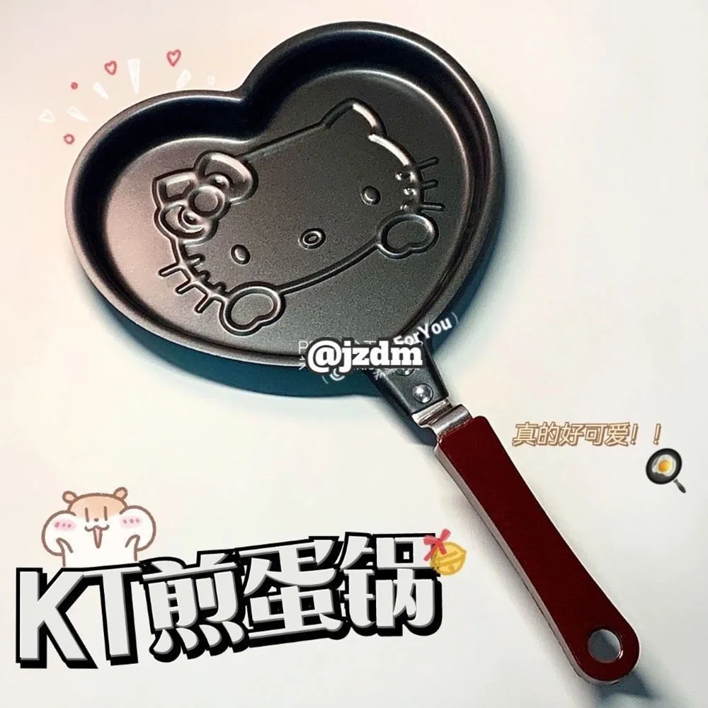 Мультяшная Мини-Сковорода с плоским дном Hello Kitty Милая и здоровая антипригарная сковорода для дома Творческий завтрак искусственная форма животного
Мультяшная Мини-Сковорода с плоским дном Hello Kitty Милая и здоровая антипригарная сковорода для дома Творческий завтрак искусственная форма животного