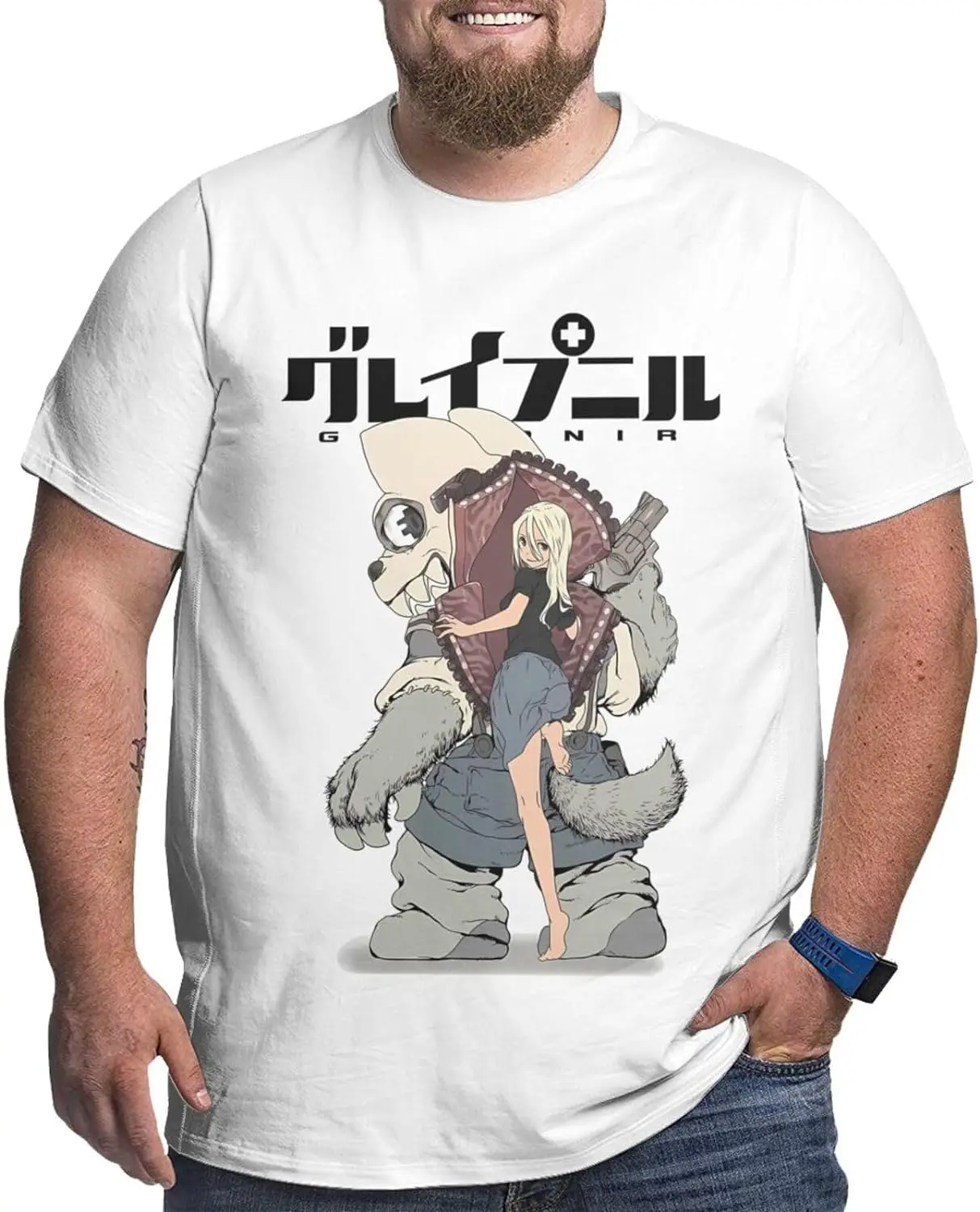 Anime Big Size Man's T Shirt Gleipnir Round Neck Short-Sleeve Tee Tops Custom Tees Shirts
Anime Big Size Man's T Shirt Gleipnir Round Neck Short-Sleeve Tee Tops Custom Tees Shirts