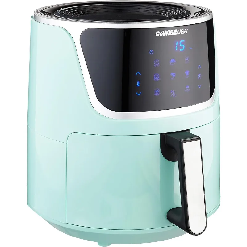 Электрическая Фритюрница GoWISE USA GW22954, 7 кварт, с дегидратором и 3 штабелируемыми стойками, цифровой сенсорный экран, 8 функций + рецептов
Электрическая Фритюрница GoWISE USA GW22954, 7 кварт, с дегидратором и 3 штабелируемыми стойками, цифровой сенсорный экран, 8 функций + рецептов