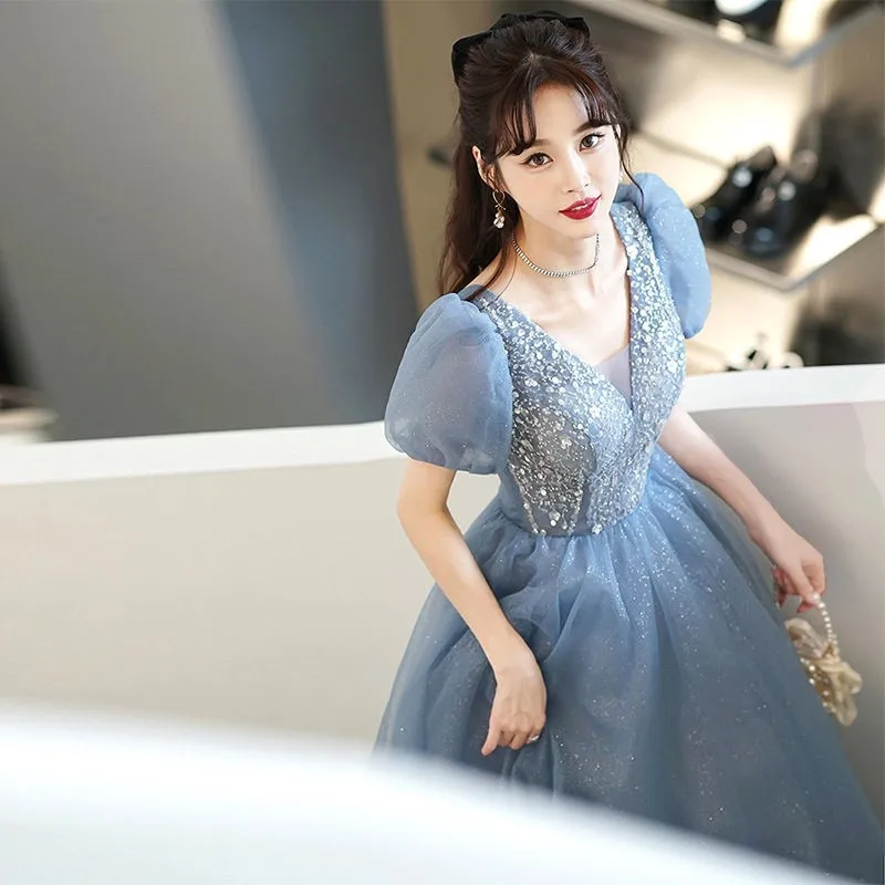 Evening Dress Women's New Graduation Light Luxury Minority Adult Ceremony Pettiskirt Host
Evening Dress Women's New Graduation Light Luxury Minority Adult Ceremony Pettiskirt Host