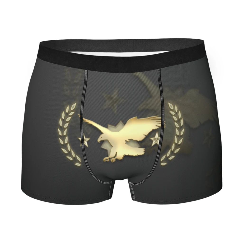 

Cs Go Rank Wallpapers Man's Boxer Briefs 3D Game Counter Strike Breathable Funny Underwear High Quality Print Shorts Birthday