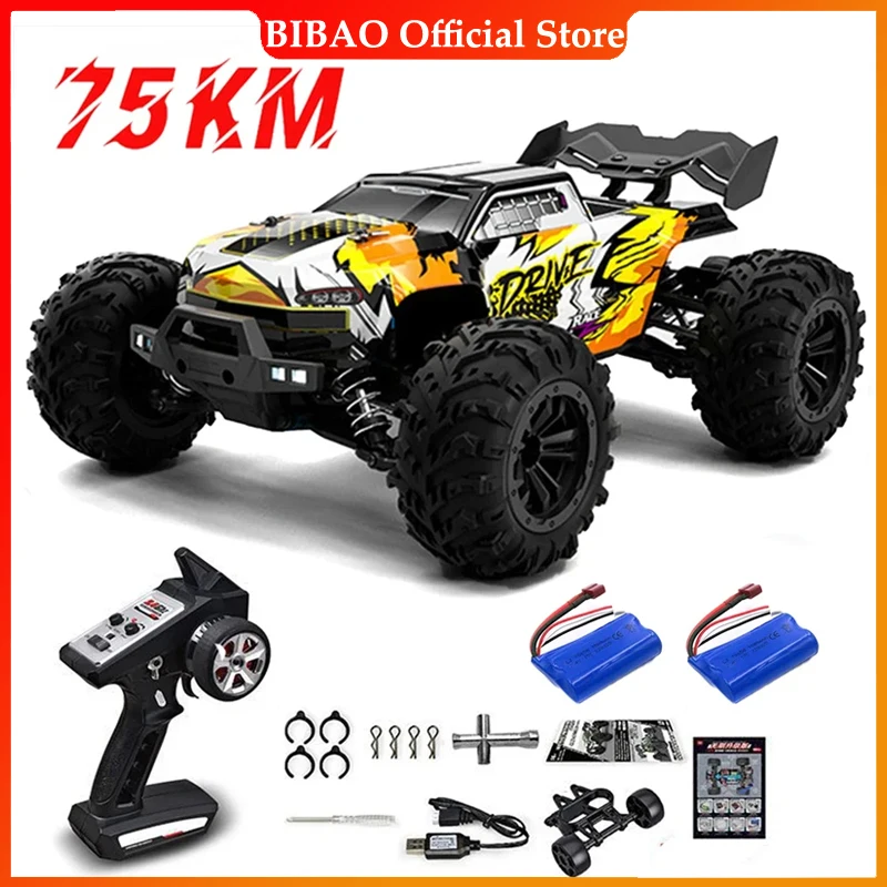 

RC Cars 2.4G 390 Moter High Speed Racing with LED 4WD Drift Remote Control Off-Road 4x4 Truck Toys for Adults and Kids 2024 New